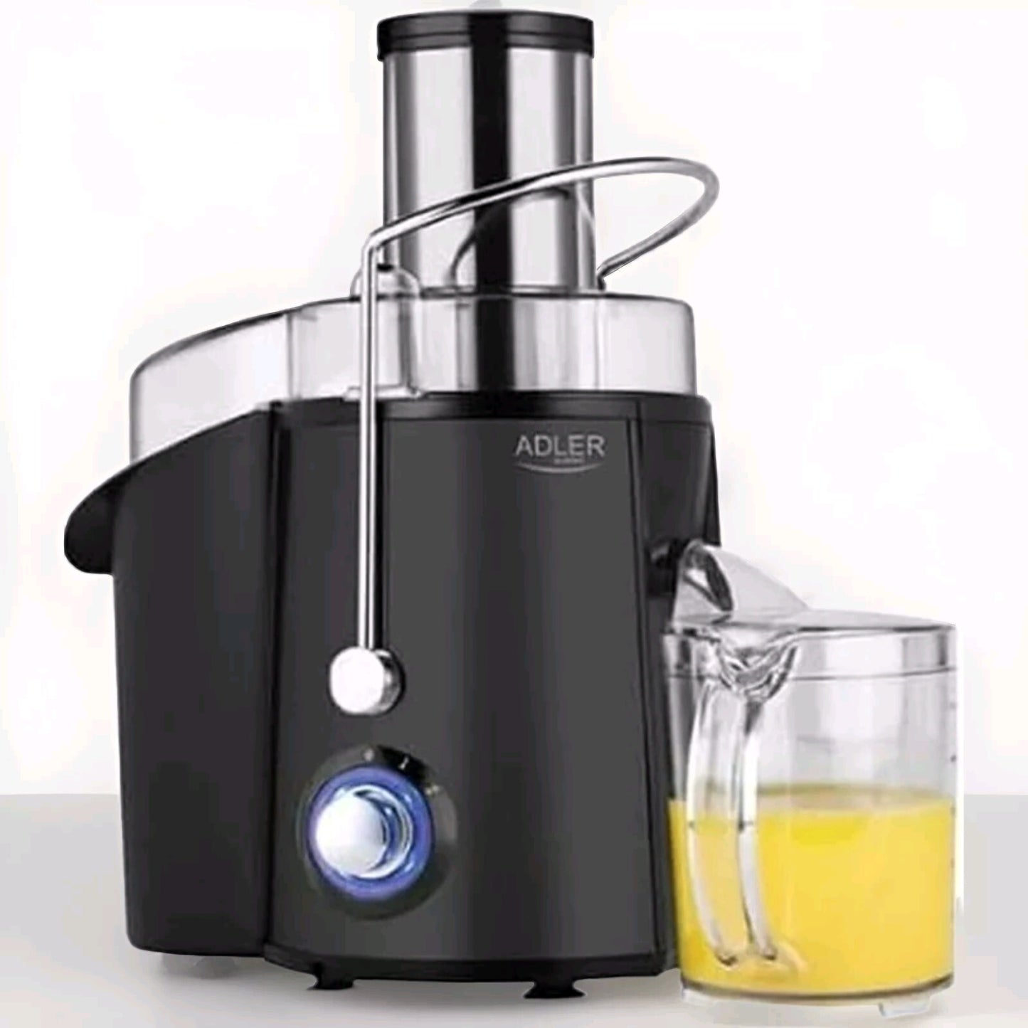 Adler AD 4127 Entsafter schwarz elektrische Saftpresse Fruchtfleisch Sieb