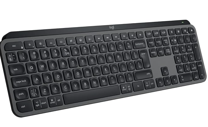 Logitech MX Keys S - Graphit, Belgisches AZERTY-Layout