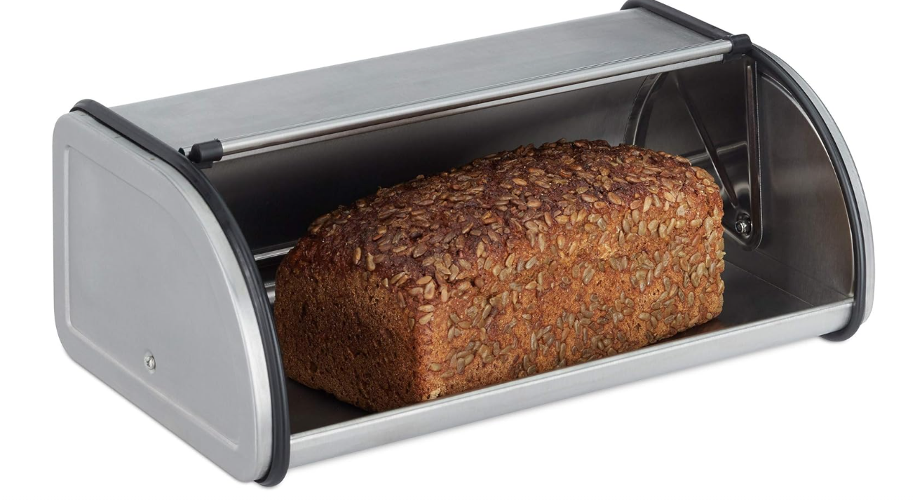 Brotkasten edelstahl Brotkiste klein Brotaufbewahrung Frischhaltebehälter