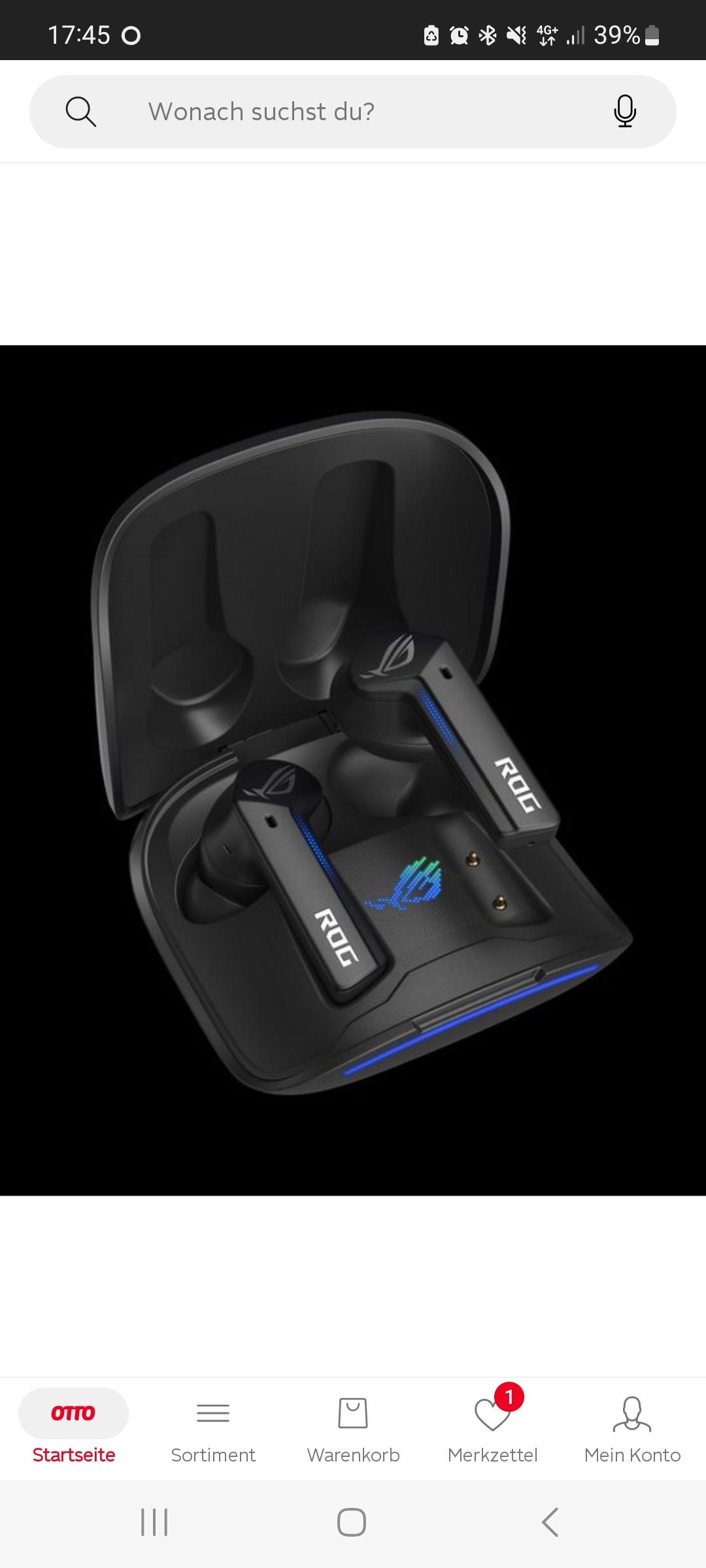 ASUS ROG Cetra True Wireless In-Ear Gaming Kopfhörer - Schwarz