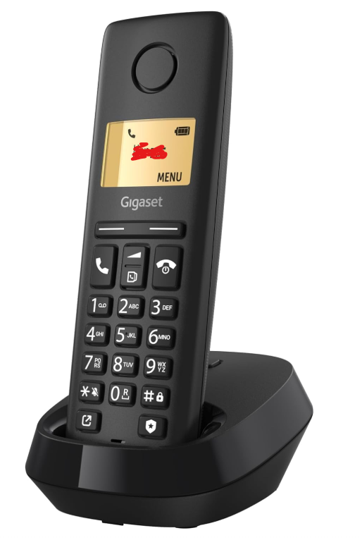 Gigaset Pure 120 - Schnurloses Telefon mit Anrufschutz und ECO DECT