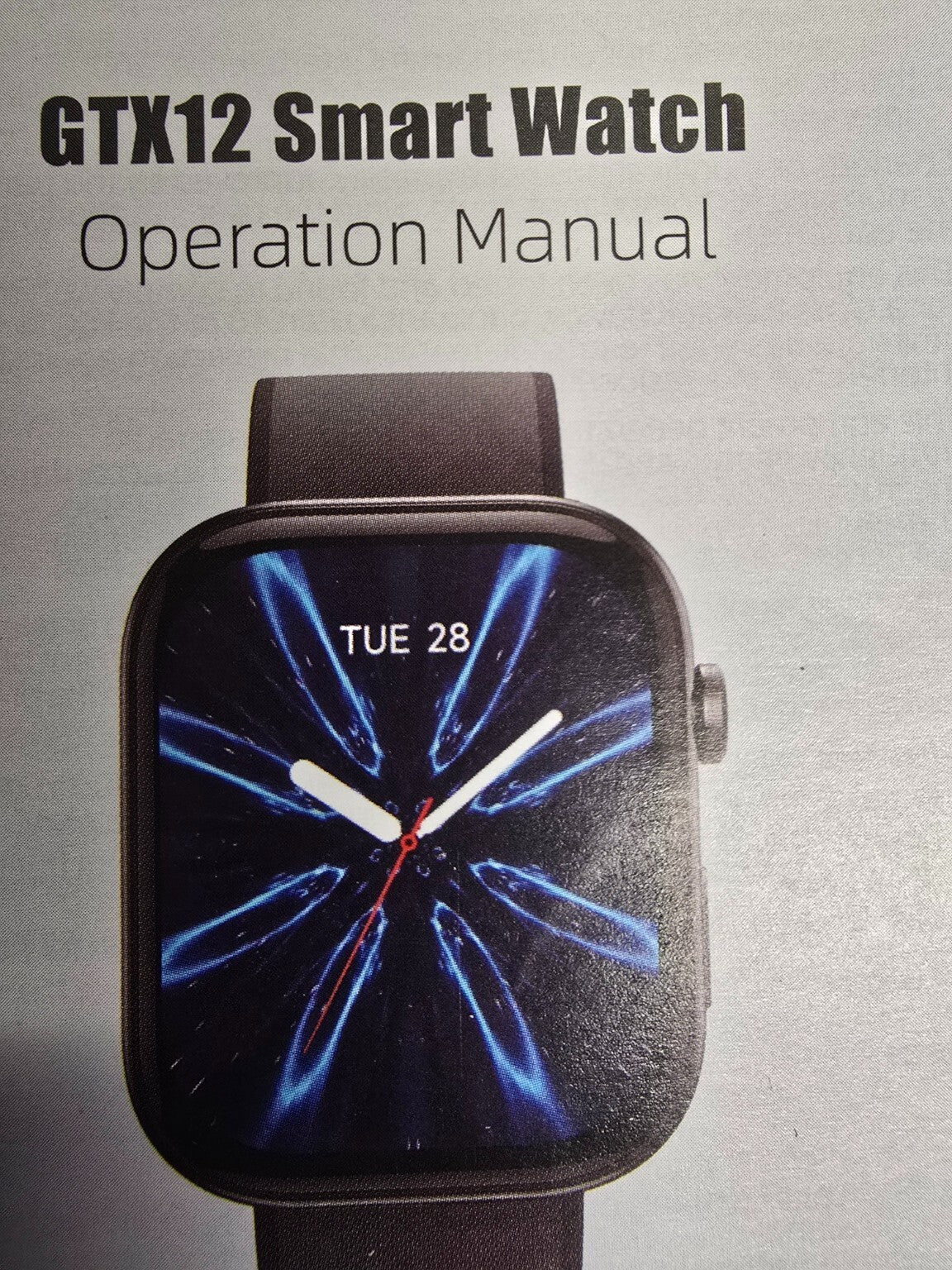 Always On Display Fitnessuhr mit Telefonfunktion AI Voice 3ATM Wasserdicht 12 Ta