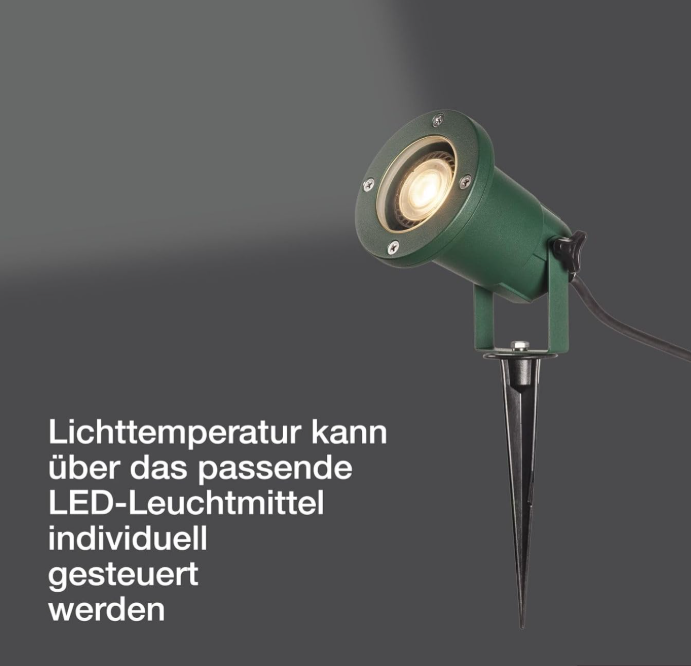 SLV NAUTILUS | Außenlampe für die Beleuchtung von Garten, Terrasse, Pflanzen, W