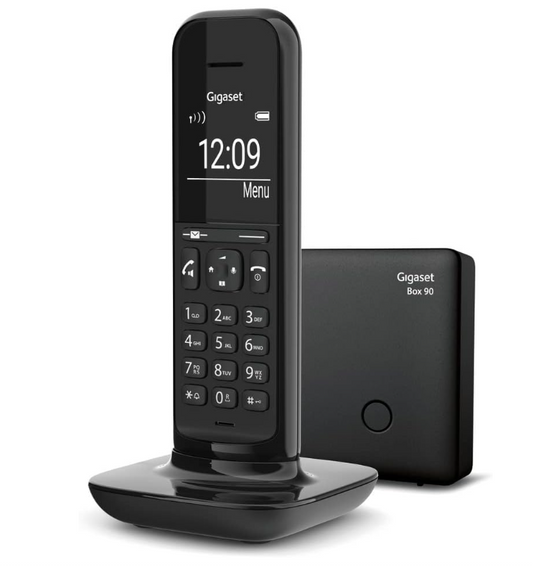 Gigaset Cordless CL390 schnurlos Festnetztelefon Telefon Festnetz - Schwarz ✅