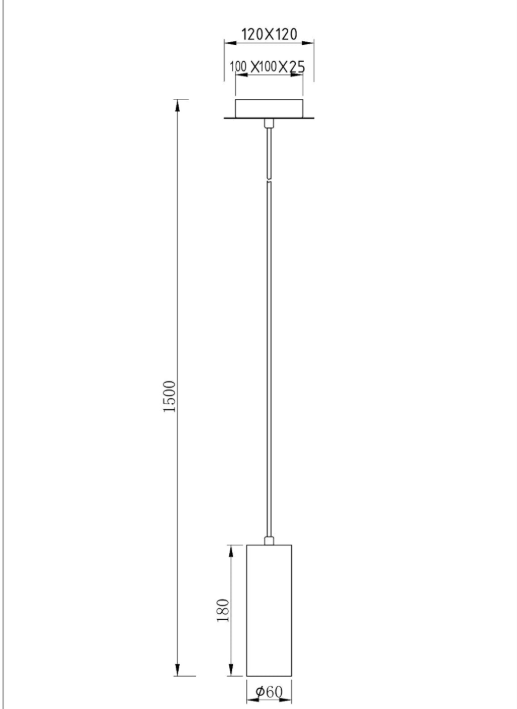 Trio Leuchten Pendelleuchte Marley 312400101, Metall Weiß matt, Pendel 1-flammig