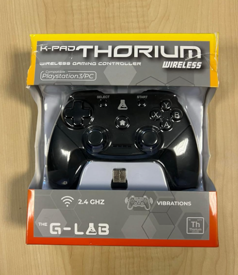 THE G-LAB K-Pad Thorium Wireless - Gaming-Controller PC & PS3 mit integrierter V