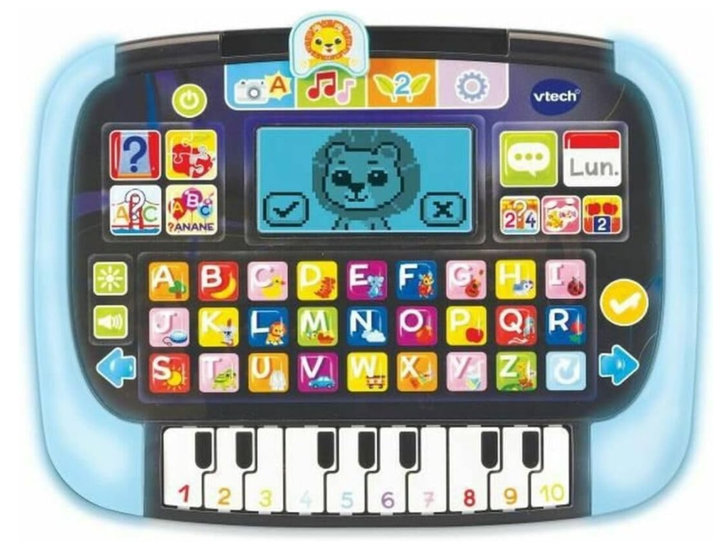 VTech- Tablet P'tit Genius Magic Light Kindertablet 25 Jahre Version FR