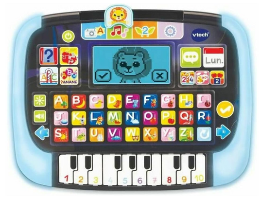 VTech- Tablet P'tit Genius Magic Light Kindertablet 25 Jahre Version FR