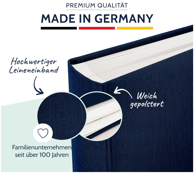 goldbuch 31708 Fotoalbum, Summertime, Fotobuch mit 100 weiße Seiten & Pergamin T