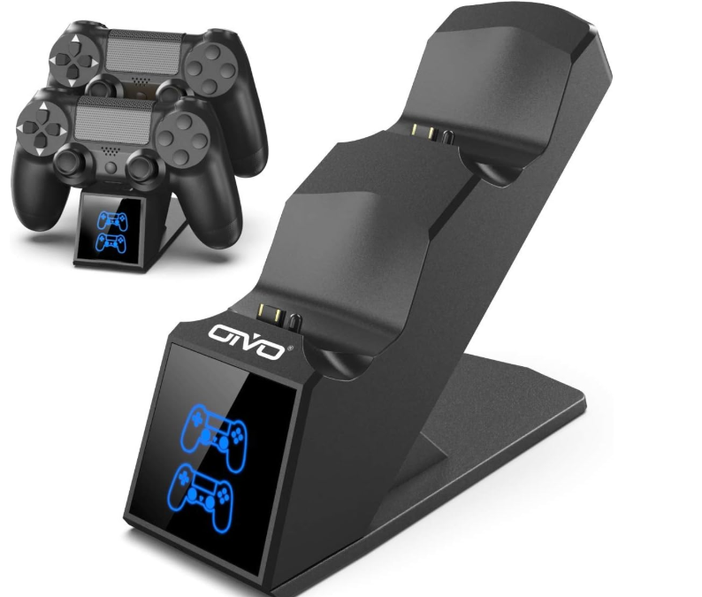 OIVO PS4 Controller Ladestation, Controller Ladestation Charger mit 1,8-Stunden-