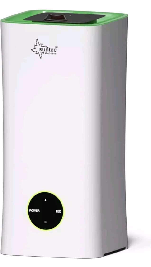 SUNTEC Ultraschall Luftbefeuchter Monsun 2500 Moodlight Aroma Diffuser mit 2 l