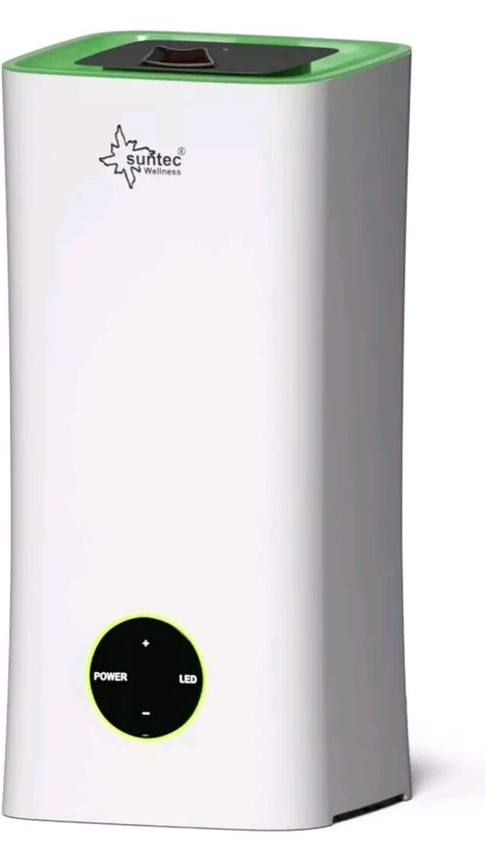 SUNTEC Ultraschall Luftbefeuchter Monsun 2500 Moodlight Aroma Diffuser mit 2 l