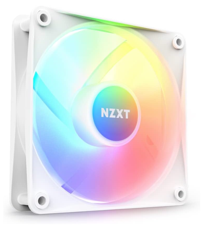 NZXT F120 RGB Core – 120 mm nabenmontierter RGB-Lüfter – 8 einzeln ansteuerba...