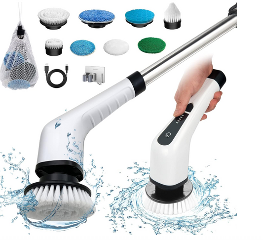 Elektrische Reinigungsbürste, Electric Spin Scrubber Schnurlos