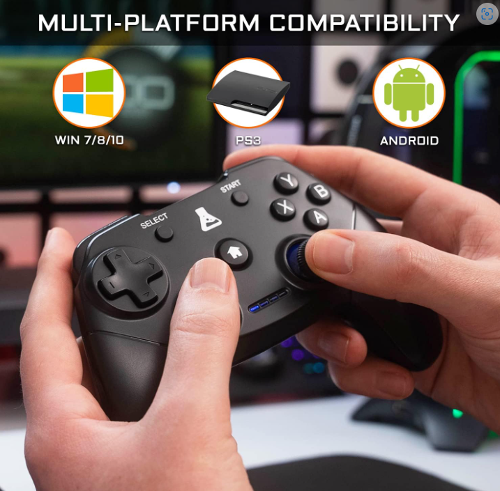 THE G-LAB K-Pad Thorium Wireless - Gaming-Controller PC & PS3 mit integrierter V
