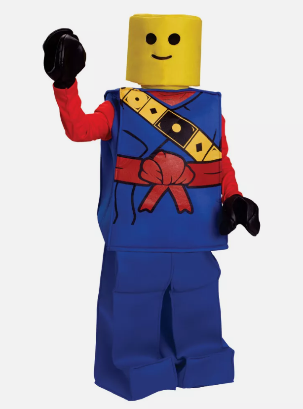 Dress Up America Kinder Spielzeug Block Ninja Man Kostüm - Halloween Kinder