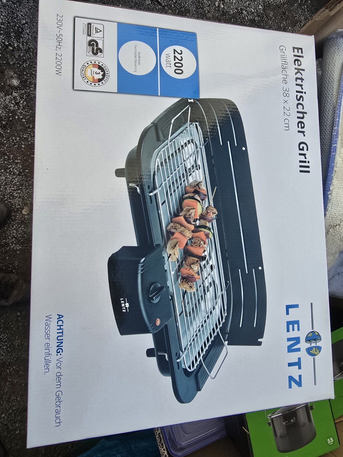Lentz Elektrischer Grill