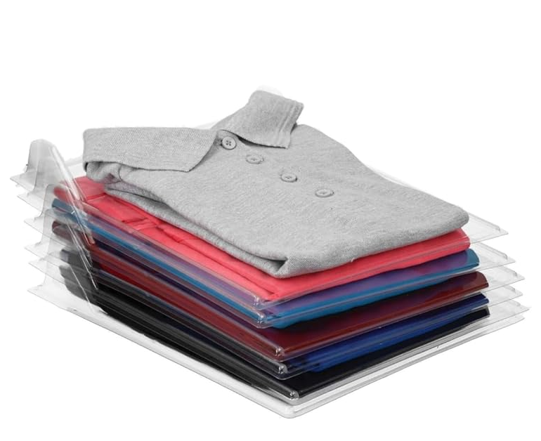 TEMPO DI SALDI Platzsparendes Faltsystem für Schrank, Schubladen, T-Shirt, Hemde