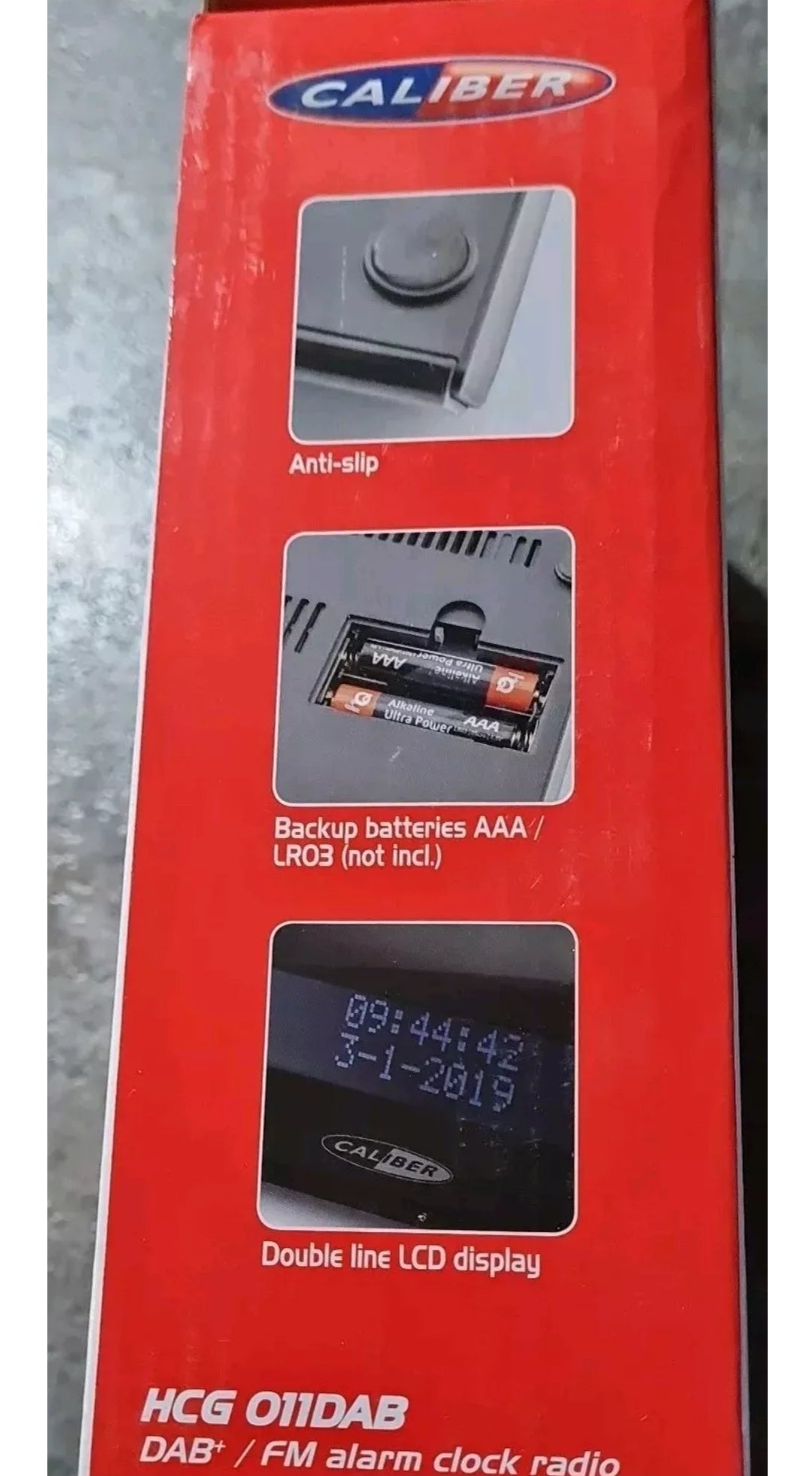 Caliber HCG011DAB DAB+ /FM Alarm Uhren Radiowecker