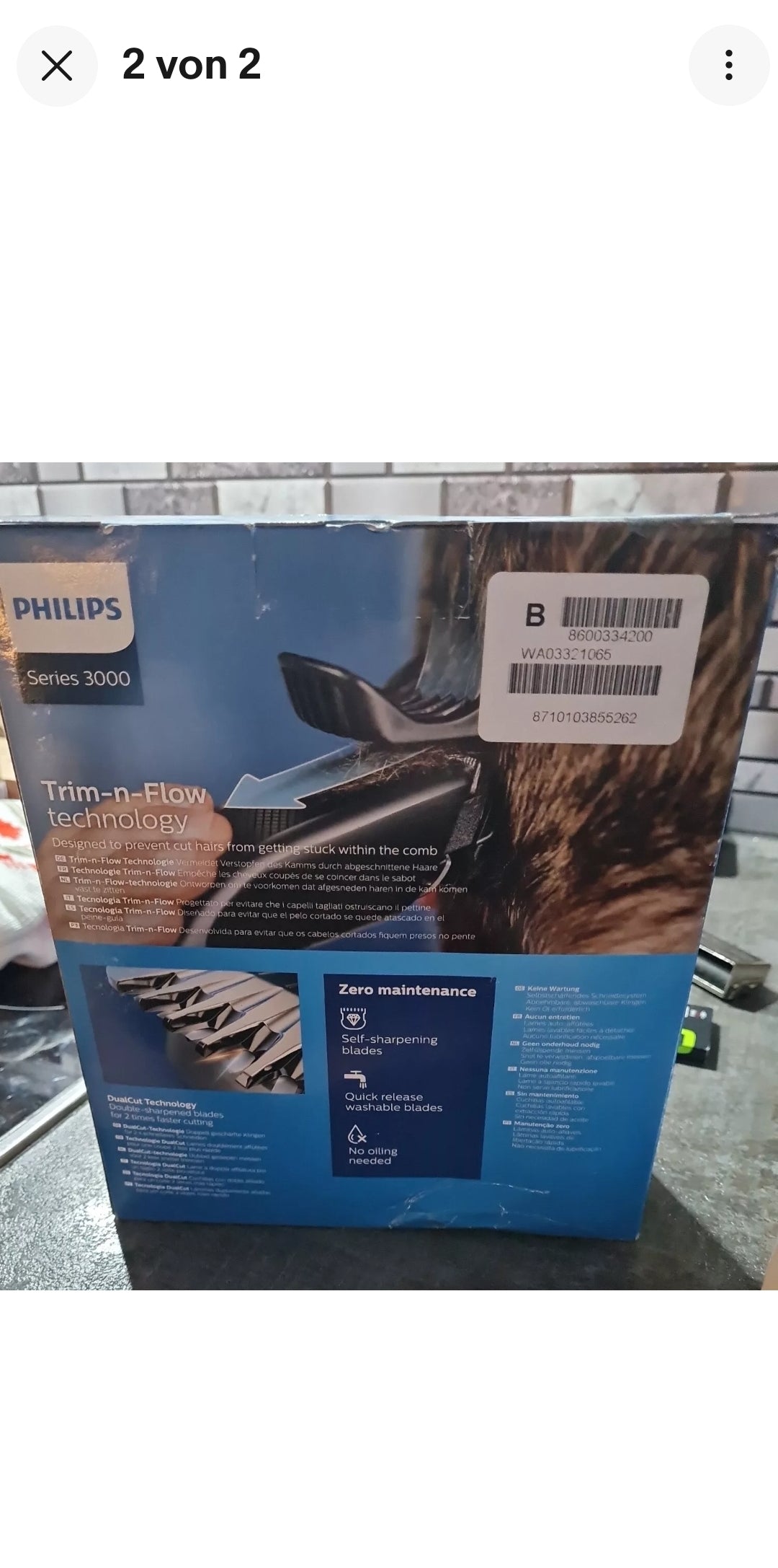 Philips Series 3000 HC3535 Hairclipper Haarschneidemaschine Haars