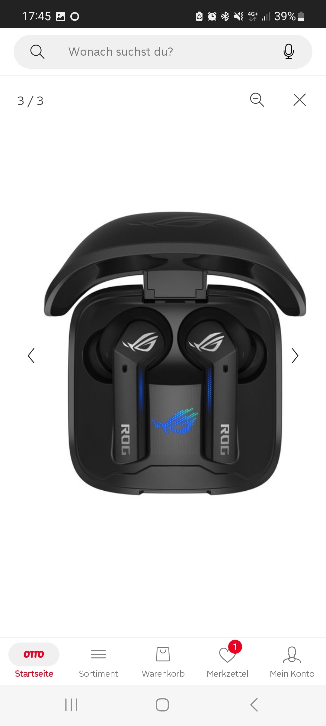 ASUS ROG Cetra True Wireless In-Ear Gaming Kopfhörer - Schwarz