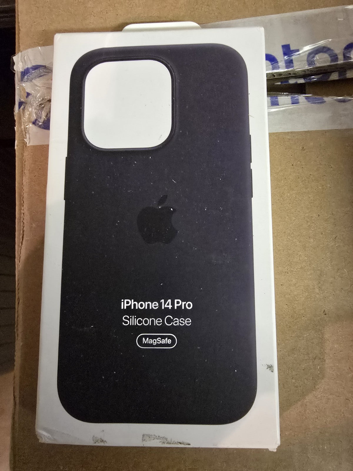 Apple Silikon Case mit MagSafe für iPhone 14 - Mitternacht