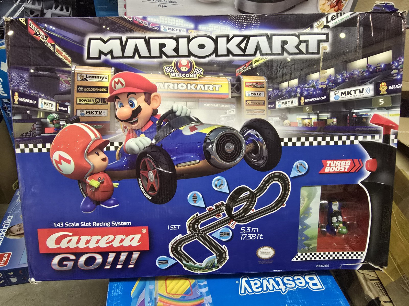 Carrera GO!!! Mario Kart™ 8 Mach 8 Set / Grundpackung 62492
