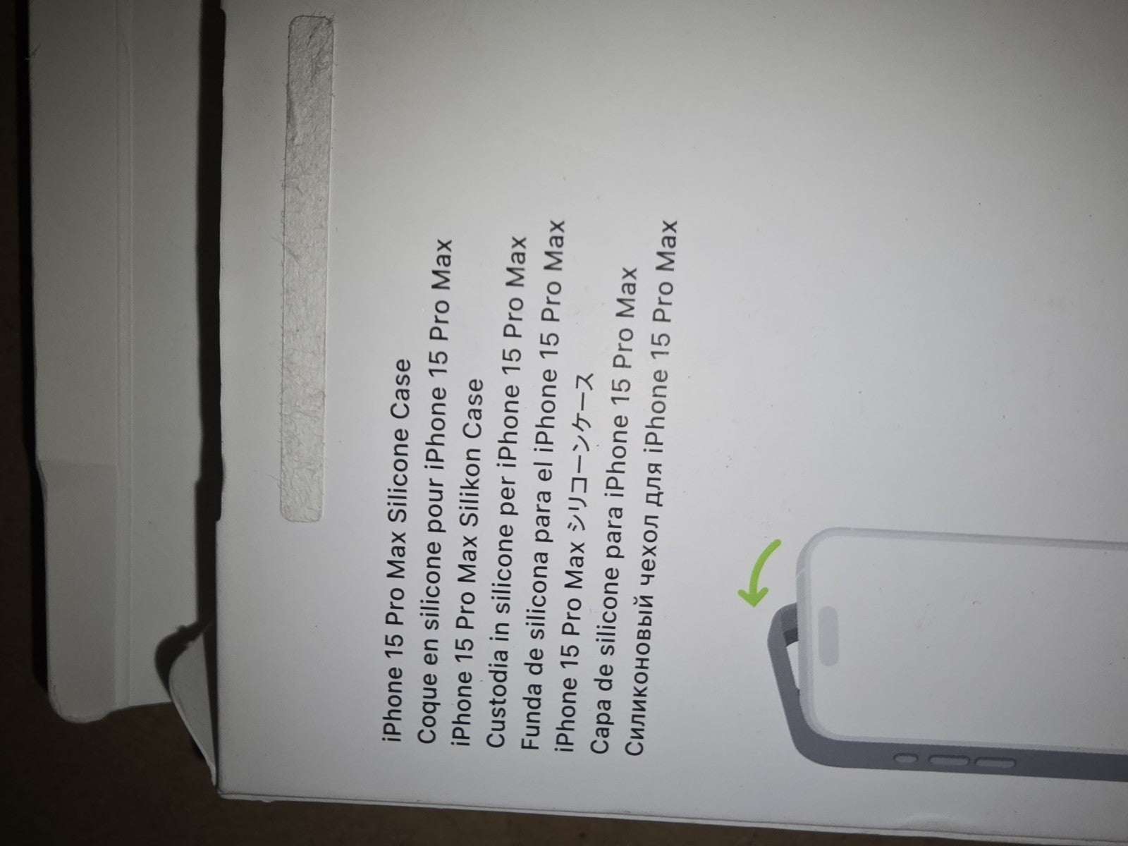 Apple Silikon Case mit MagSafe für iPhone 15 Pro Max - Sorbet Orange