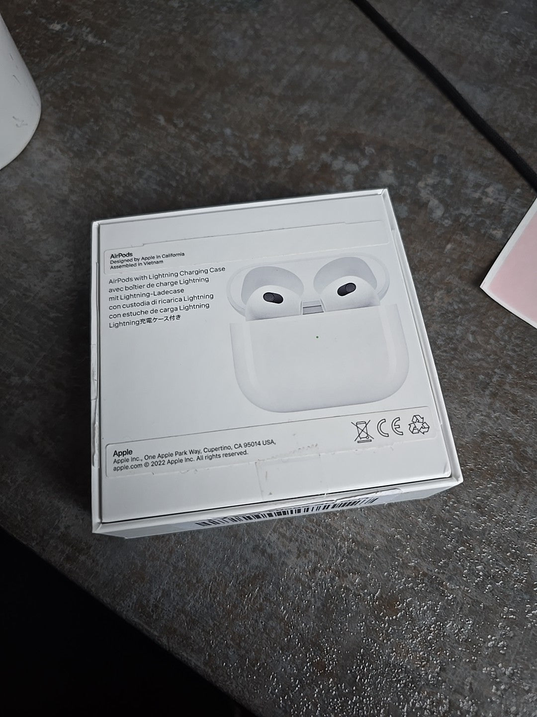 Apple AirPods  - 3. Generation  -  True Wireless-Kopfhörer -  Lightning Ladecase