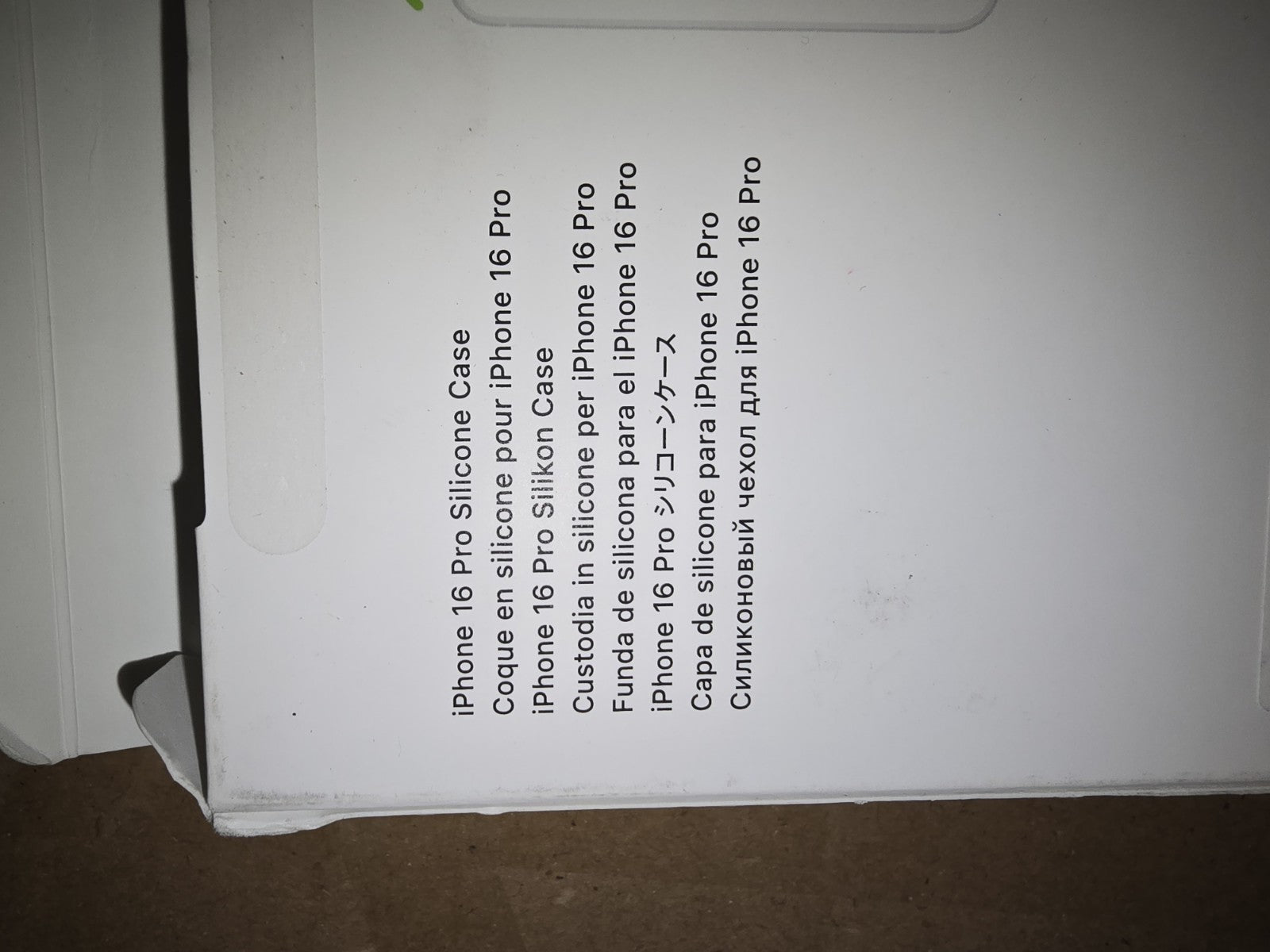 Stoßfeste Silikonhülle für iPhone 16 Pro