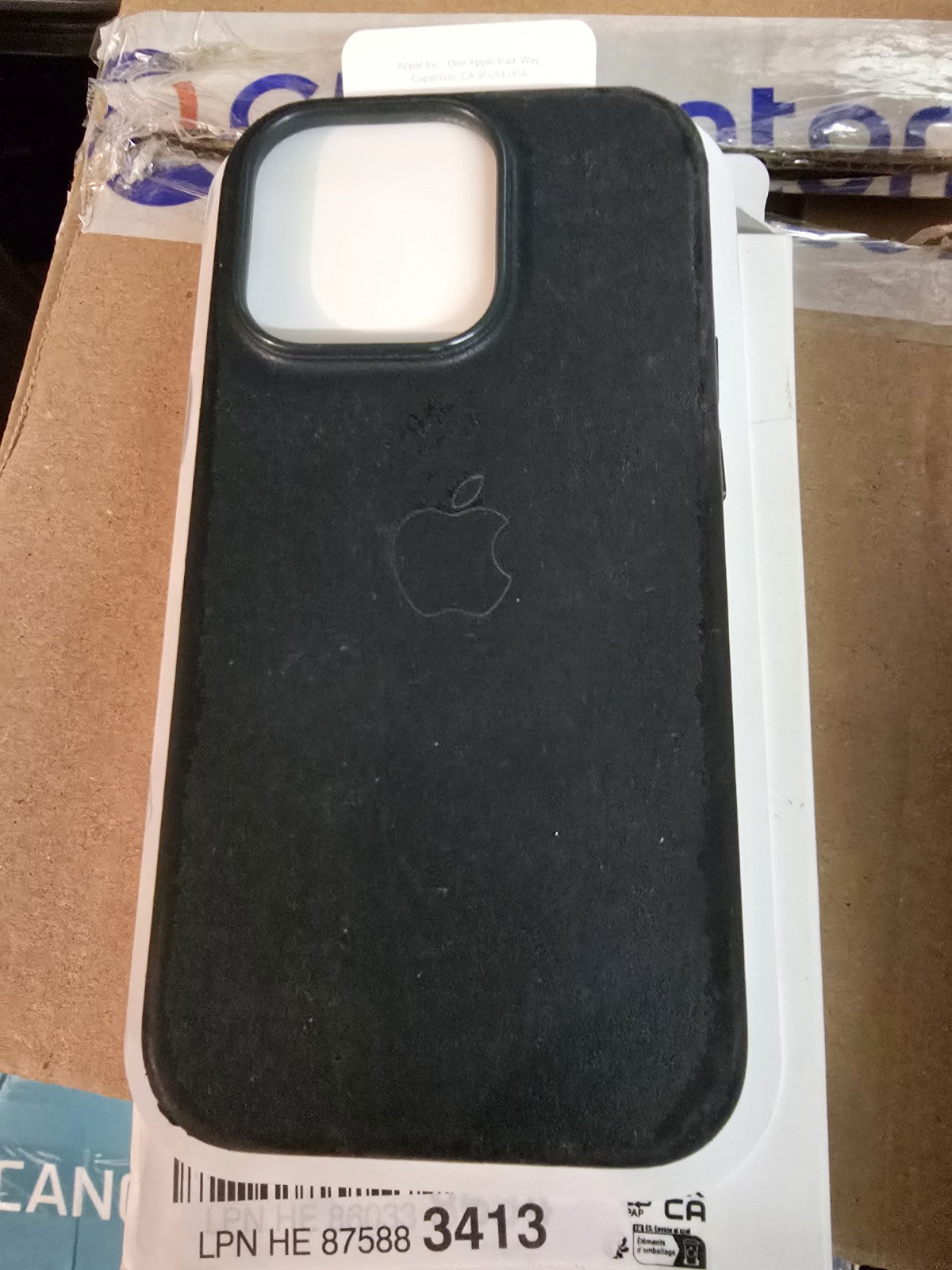 Apple Silikon Case mit MagSafe für iPhone 14 - Mitternacht