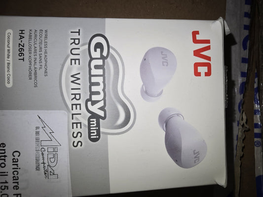 JVC HA Z66T B Gumy Mini kabellose Ohrhörer klein Ultraleicht 3 Sound Modi Bass C
