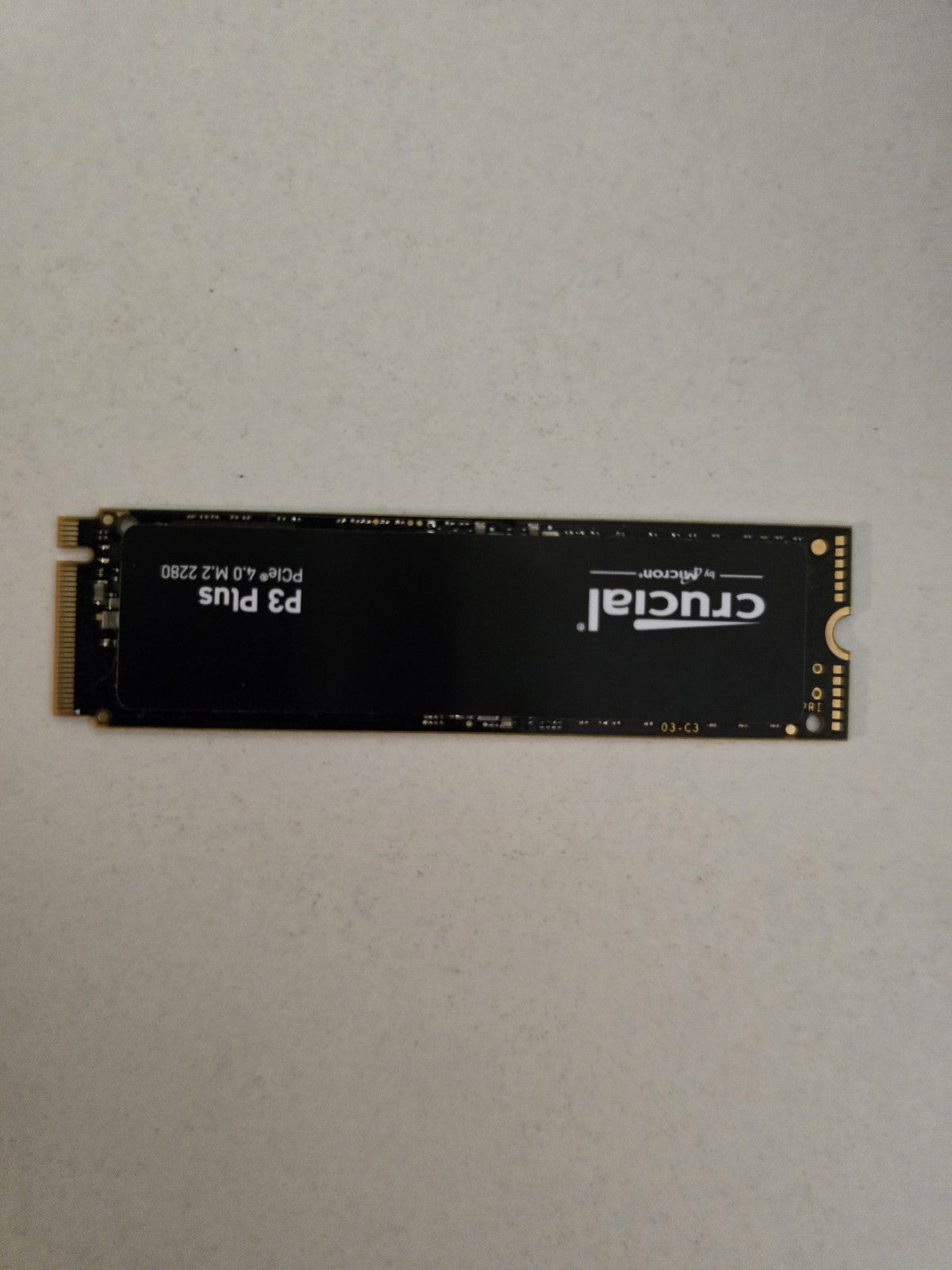 Crucial P3 Plus SSD 500GB M.2 PCIe Gen4 NVMe Interne SSD, Bis 4.700 MB/s, Kompat