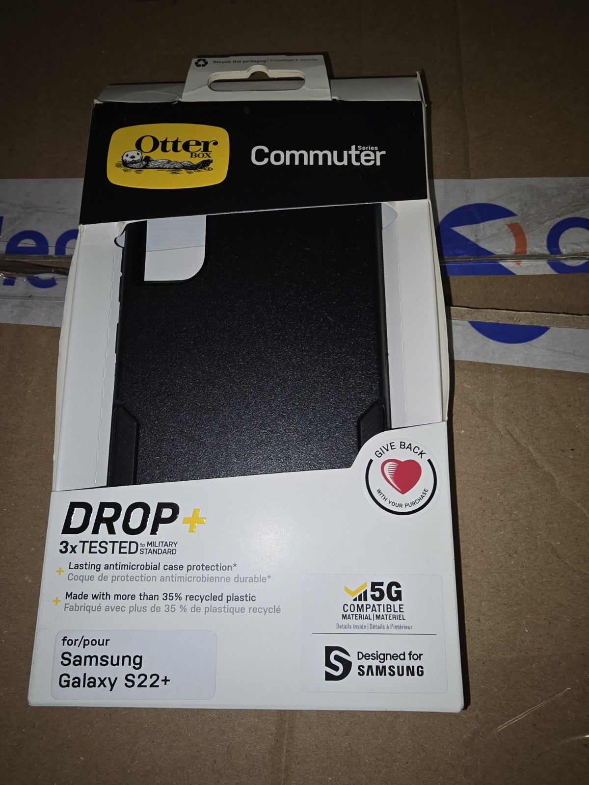 NEW OtterBox Commuter Series Case für Samsung Galaxy S22+  - Schwarz